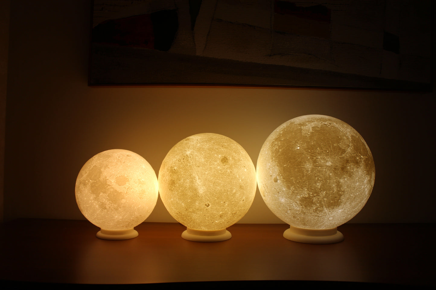 Lámpara luna 25cm